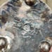 Antique sterling sugar and creamer pair