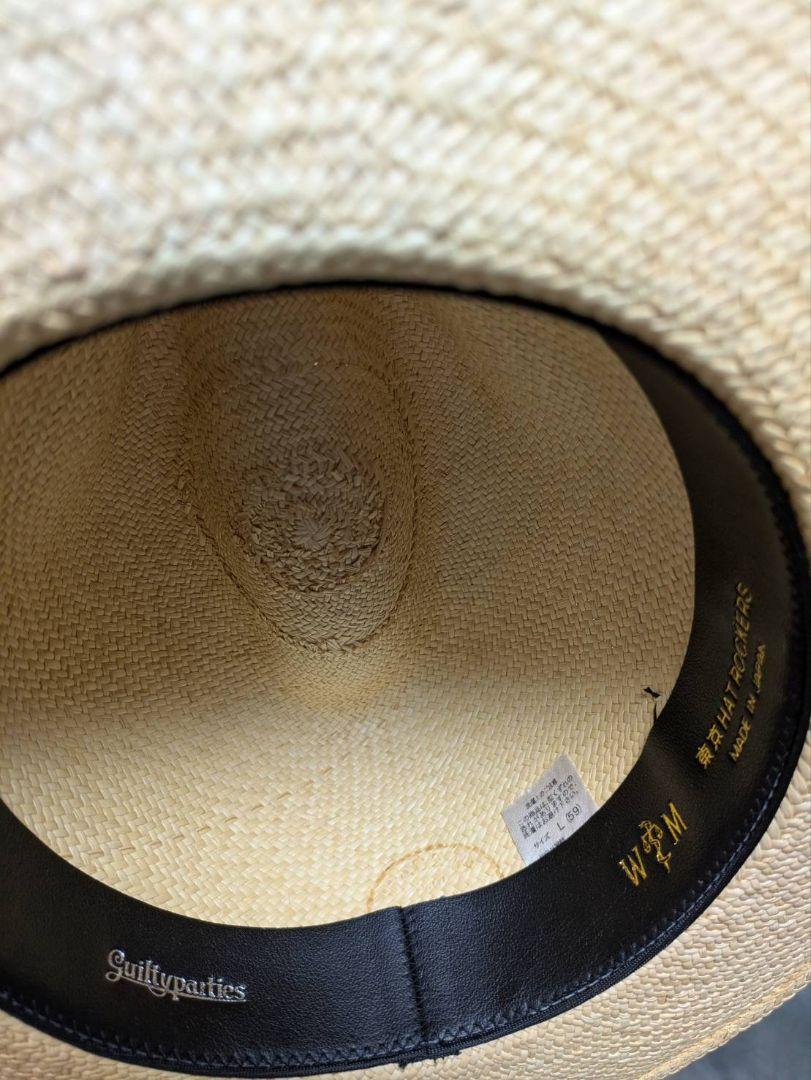 WACKO MARIA Hat Tokyo HAT ROCKERS Panama Hat Size L