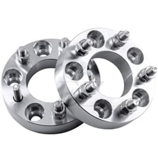 EZAccessory 2 Billet Wheel Adapters 5x112 to 5x4.5 (5x112 to 5x114.3) Thickness