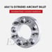 EZAccessory 2 Billet Wheel Adapters 5x112 to 5x4.5 (5x112 to 5x114.3) Thickness
