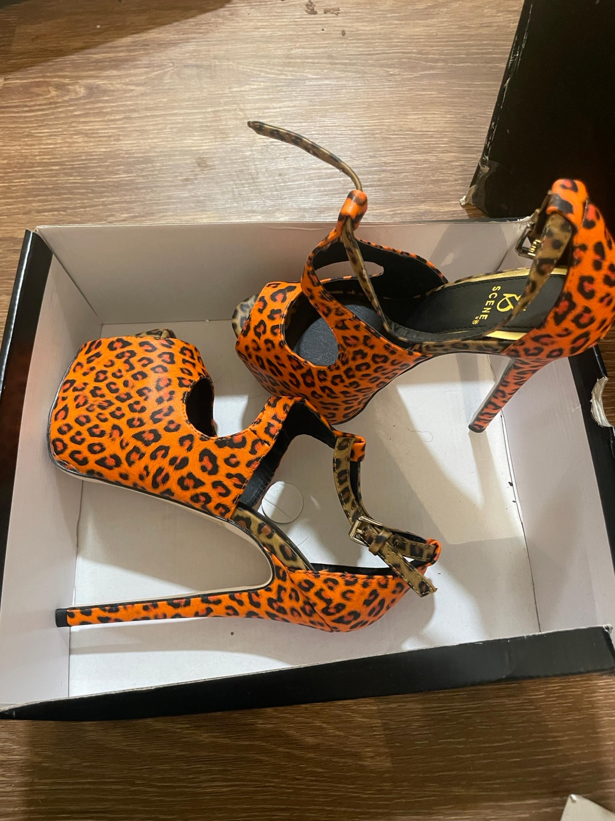 Shoe pack 3 Never Worn Platform Stilettos Multicolor Vintage