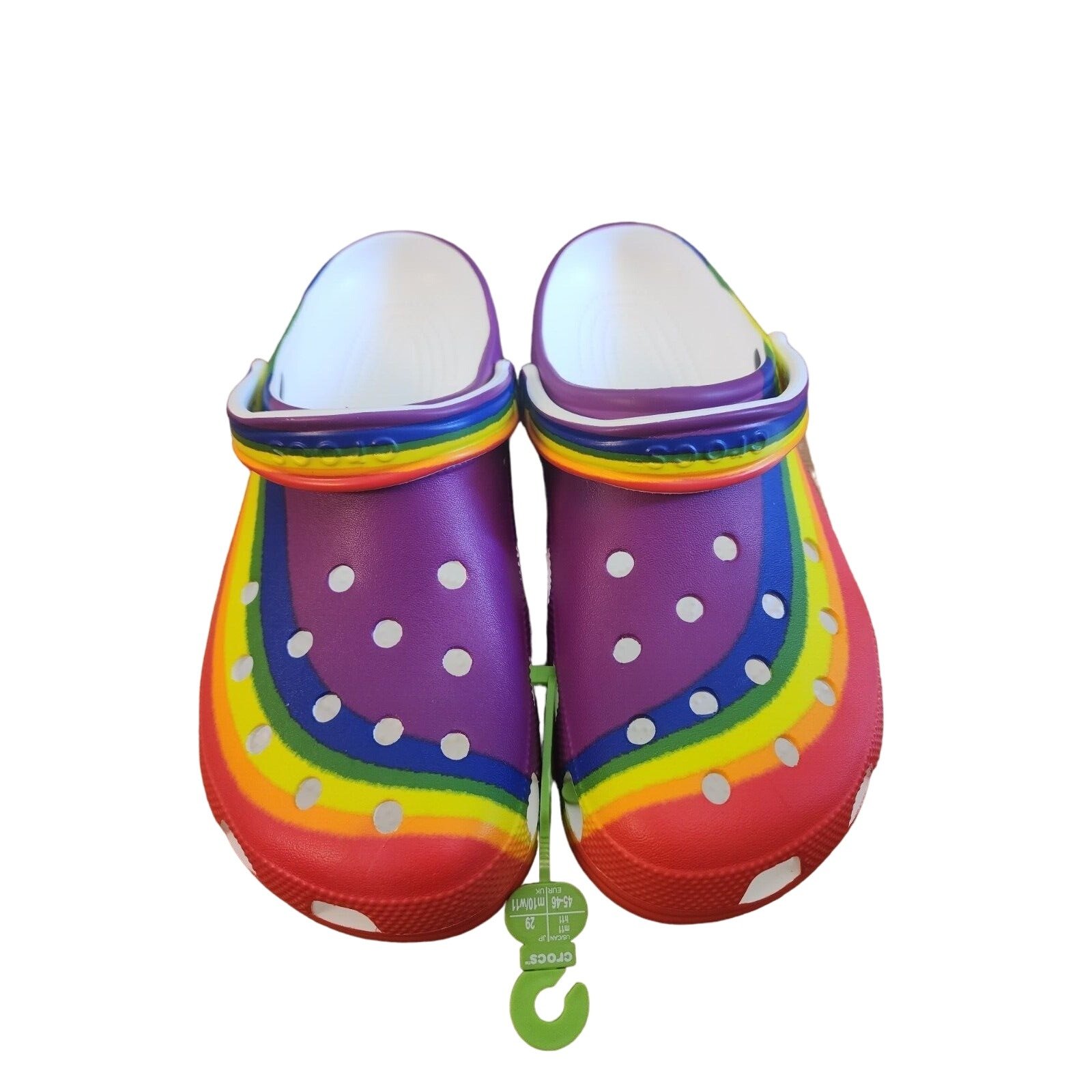 Crocs Classic Rainbow Dye Clog M11/W13 Pride