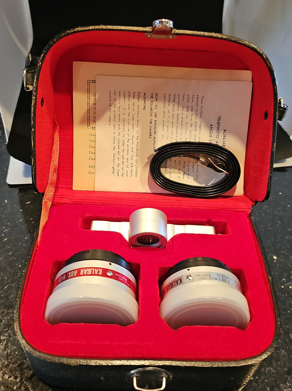 KALIGAR LENS SET FOR POLAROID 100