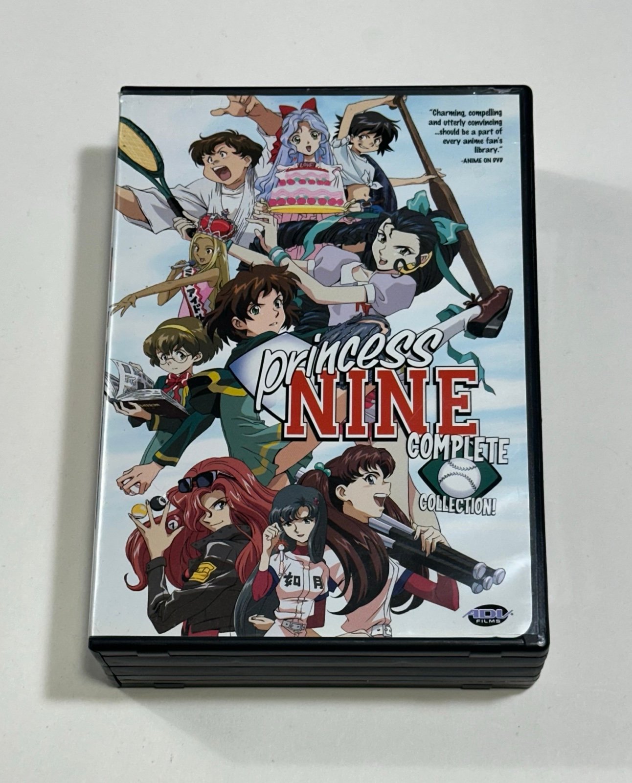 Princess Nine - The Complete Collection (DVD, 2004, 6-Disc Set)