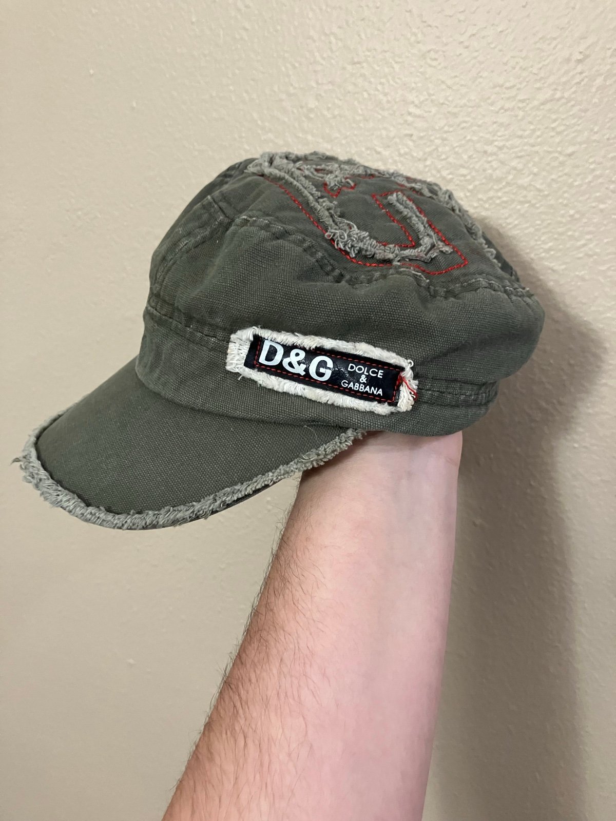 D & G Summer Cap Hat - Staining