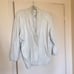 Vintage White Leather Jacket VAKKO XS