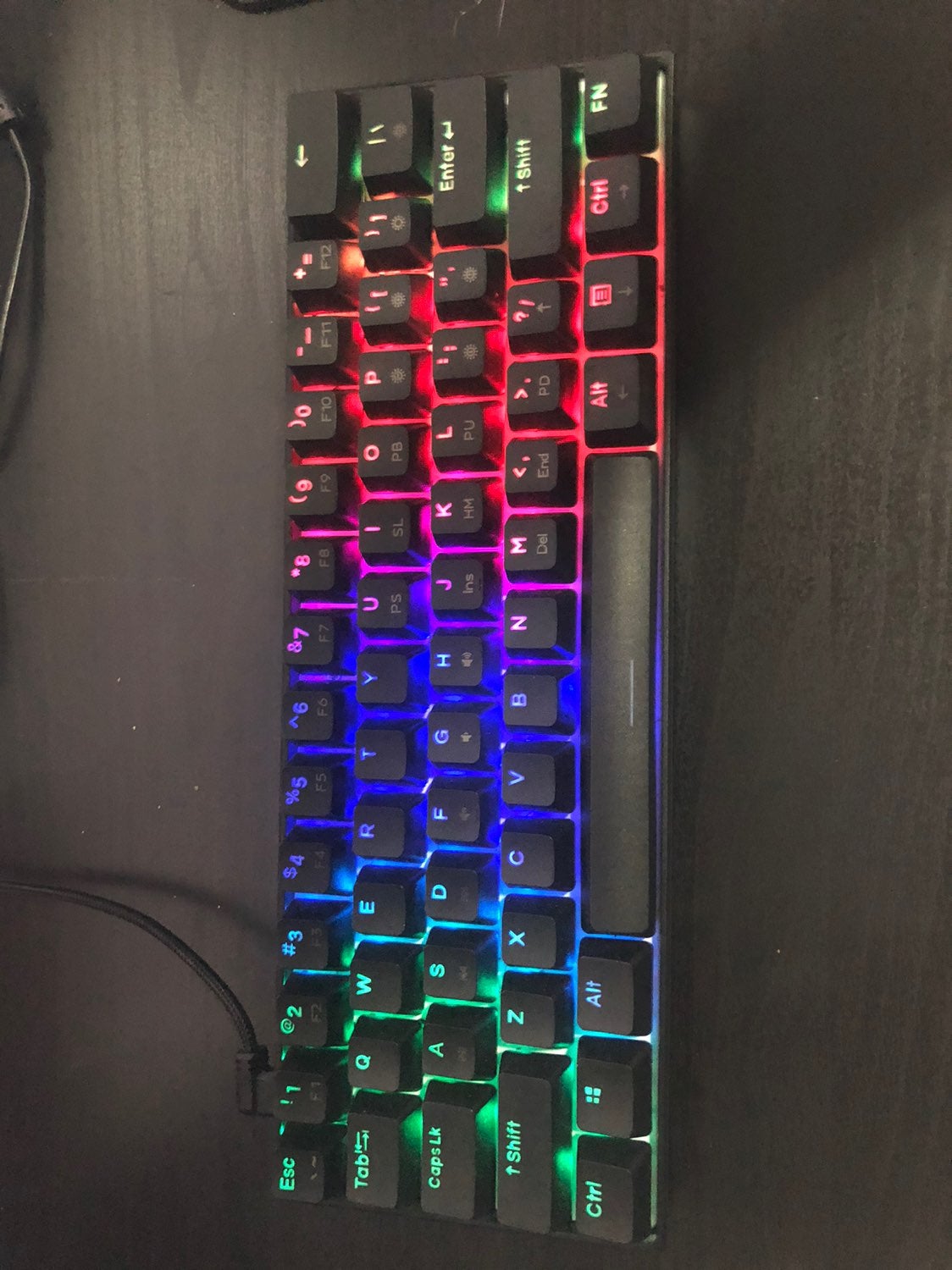 Dierya Dk61 60% keyboard.