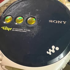 Sony Walkman D-EJ360 Psyc Portable CD Disc Player