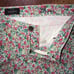J Crew 28 Toothpick white brightly floral pattern midrise skinny cut ankle jeans