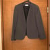 PLST (Plage) Suit Set, Gray, No-Collar Jacket, 2023