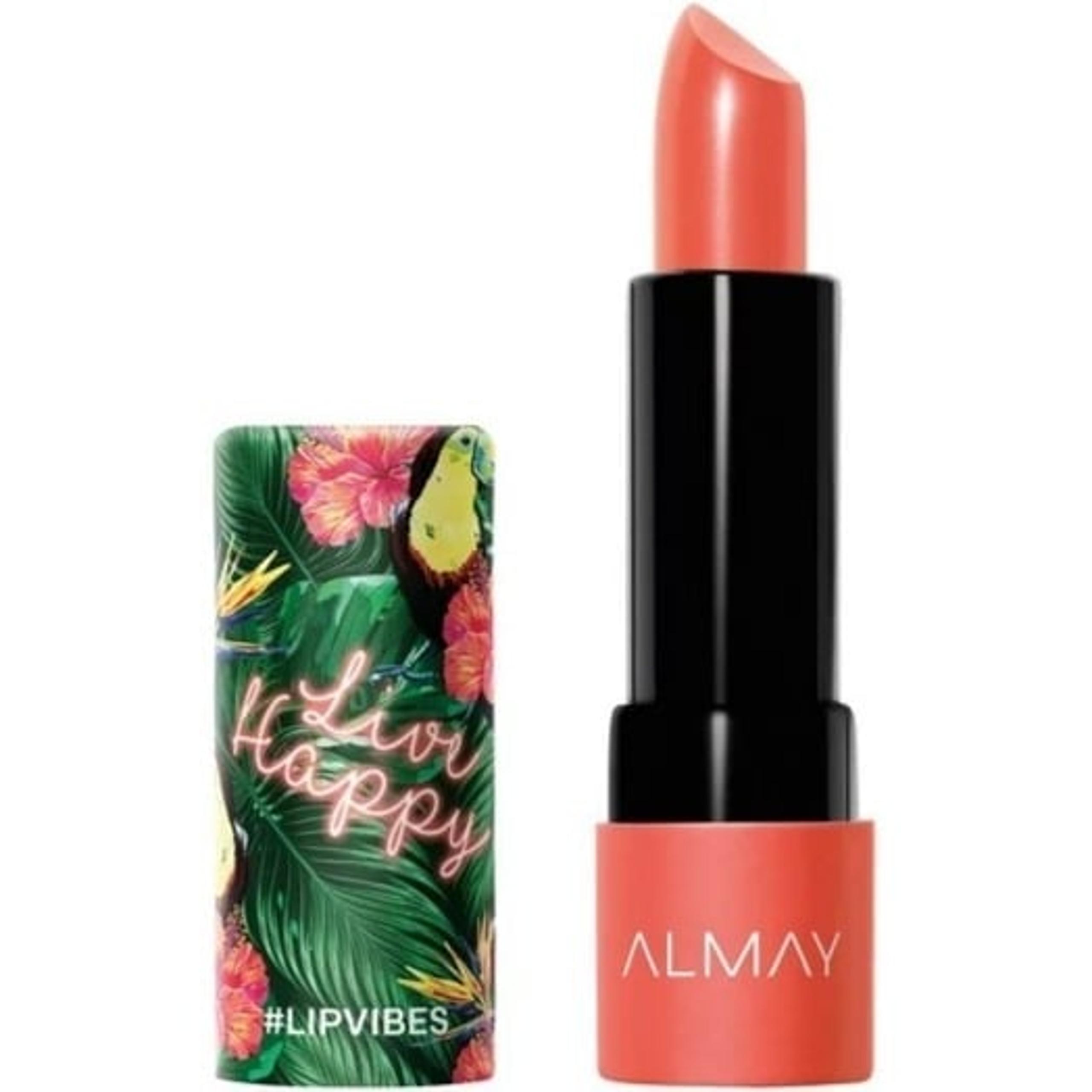 Almay Lip Vibes, 220 Live Happy Creme Lipstick