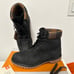 Timberland Boots Men's 11 Warm Lined 6 WATERPROOF Black Nubuck Plaid Tan Boots