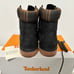 Timberland Boots Men's 11 Warm Lined 6 WATERPROOF Black Nubuck Plaid Tan Boots
