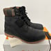 Timberland Boots Men's 11 Warm Lined 6 WATERPROOF Black Nubuck Plaid Tan Boots