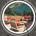 Hollywood smart mirror 30*30 Round