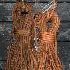 150ft orange climb line with snap hooks