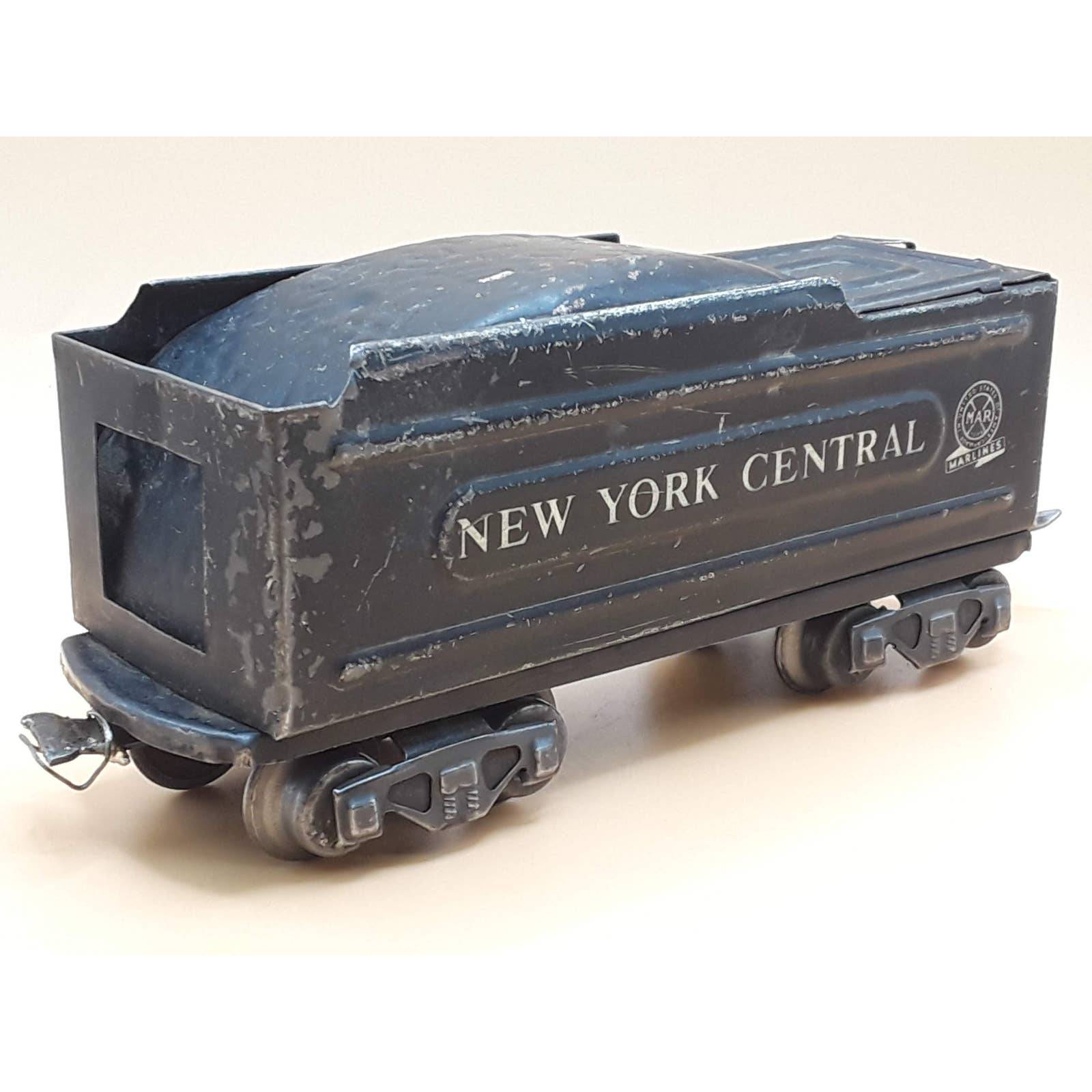 O Scale Gauge Marx Marlines New York Central NYC Coal Tender Shows Wear