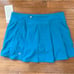 LULULEMON PACE RIVAL SKIRT/SKORT TALL/LONG-HAWAIIAN BLUE-8-POCKETS