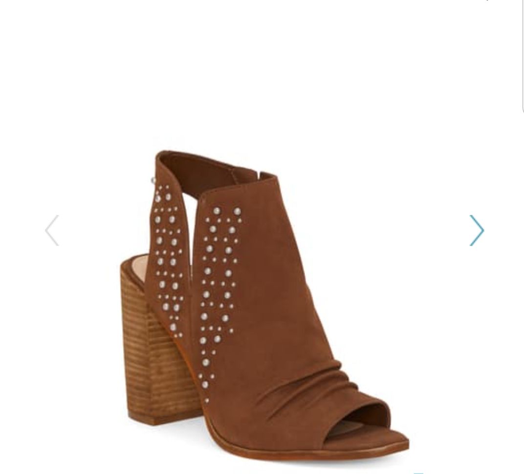 Vince Camuto Machinie Block Heel Booties