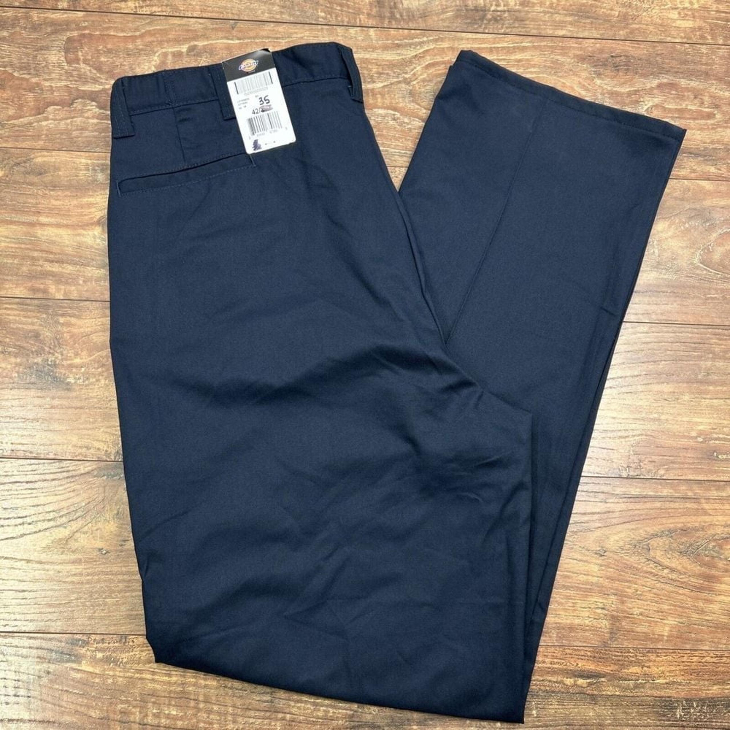 New Dickies Flex Pants 42x35 Blue Work Uniform Pants NWT Skate Pants Streetwear