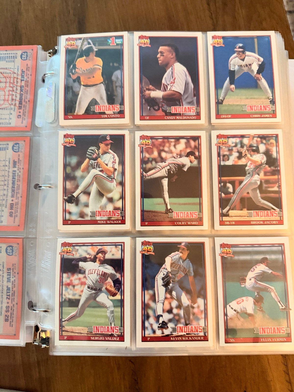 Baseball cards