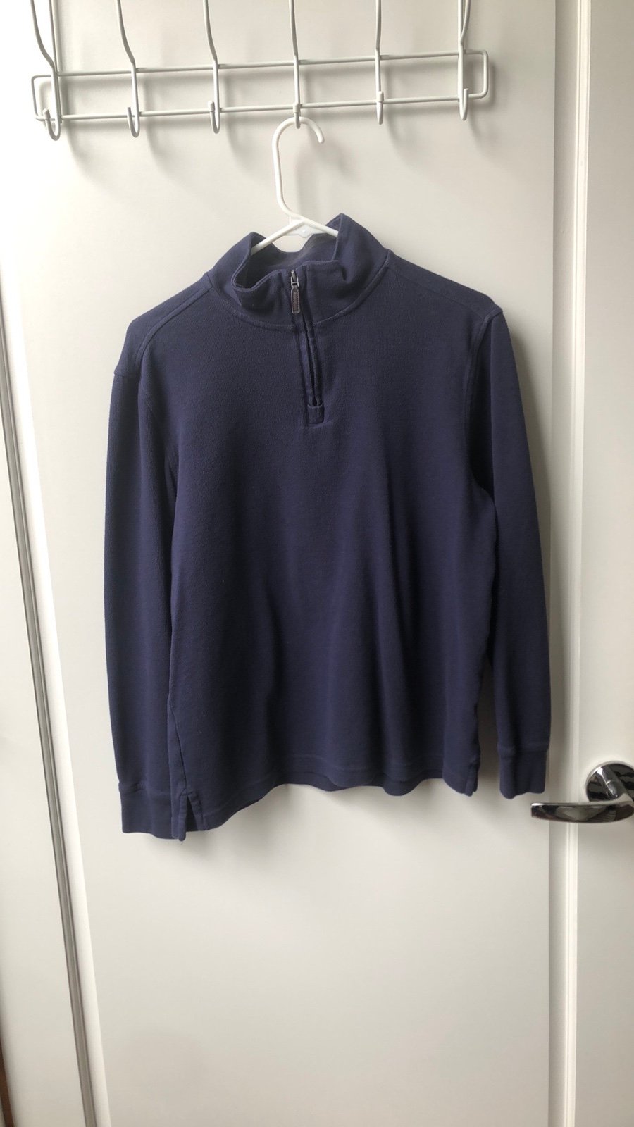 Men’s club room navy quarter zip