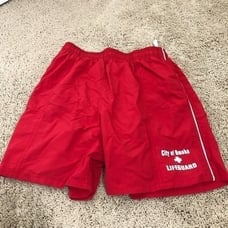 Men’s size small city of Omaha lifeguard swim trunks