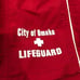Men’s size small city of Omaha lifeguard swim trunks