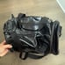 FRED PERRY Classic Barrel Sport Gym Bag Black