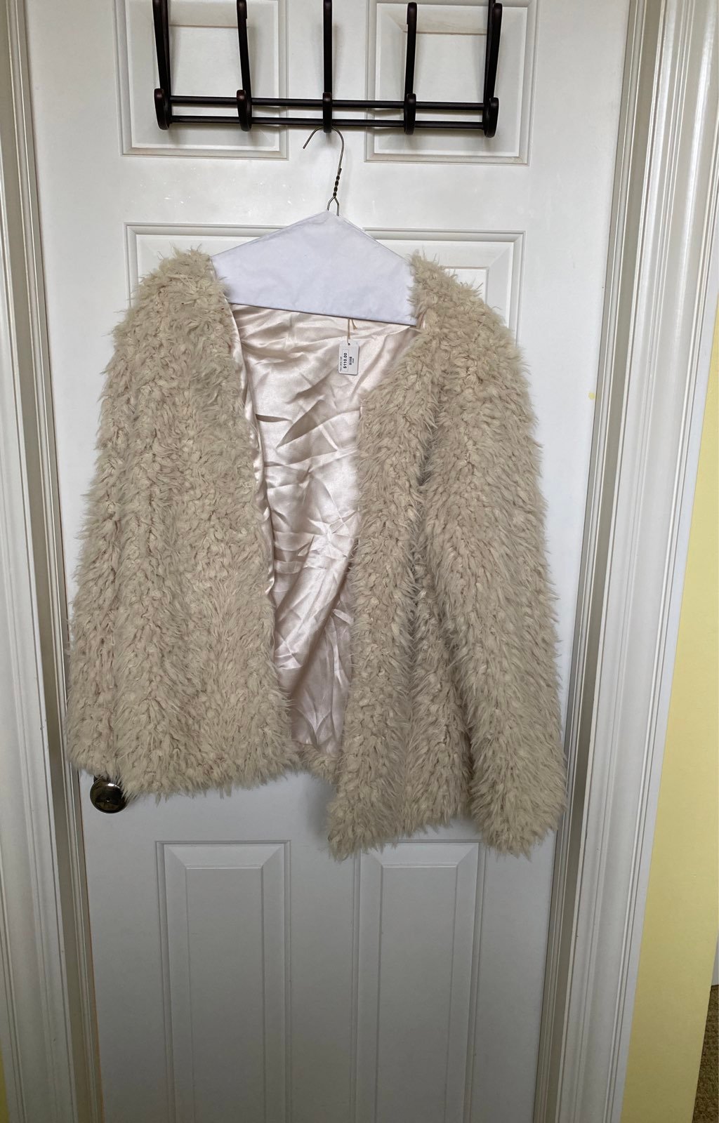 Vintage faux lamb coat