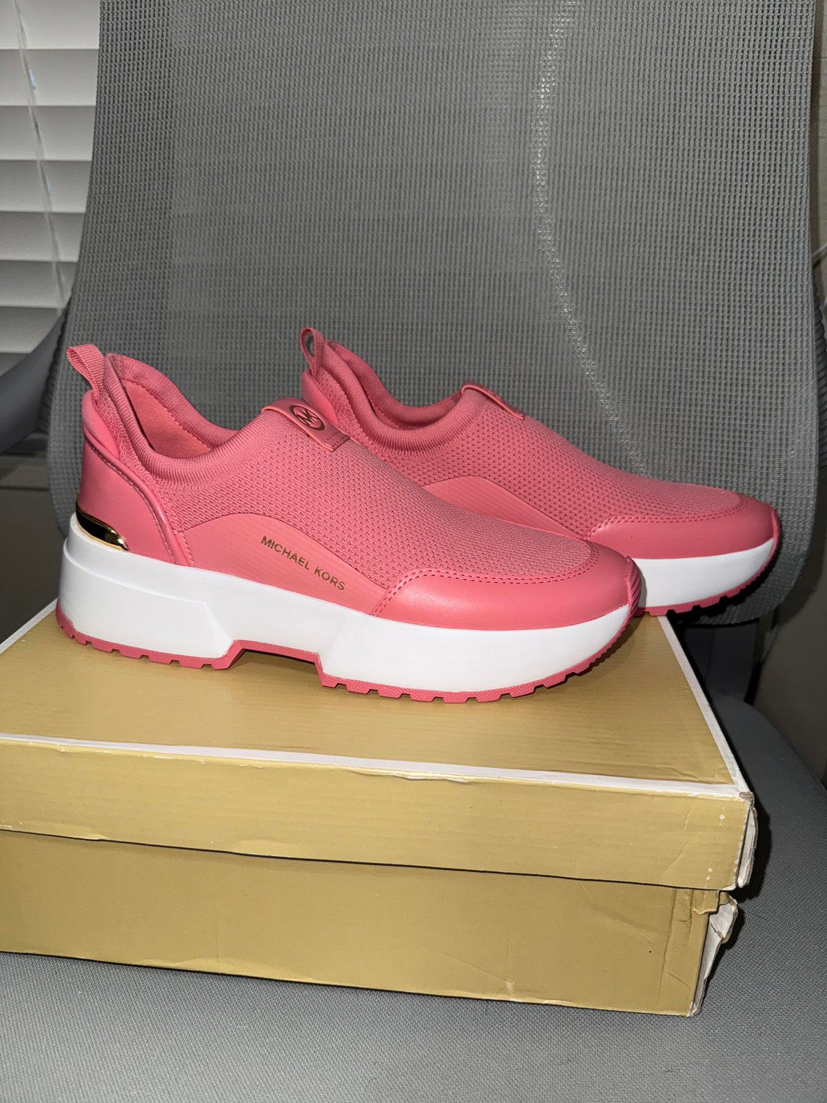 Michael Kors Muse Slip-On Sneaker - Womens 8M