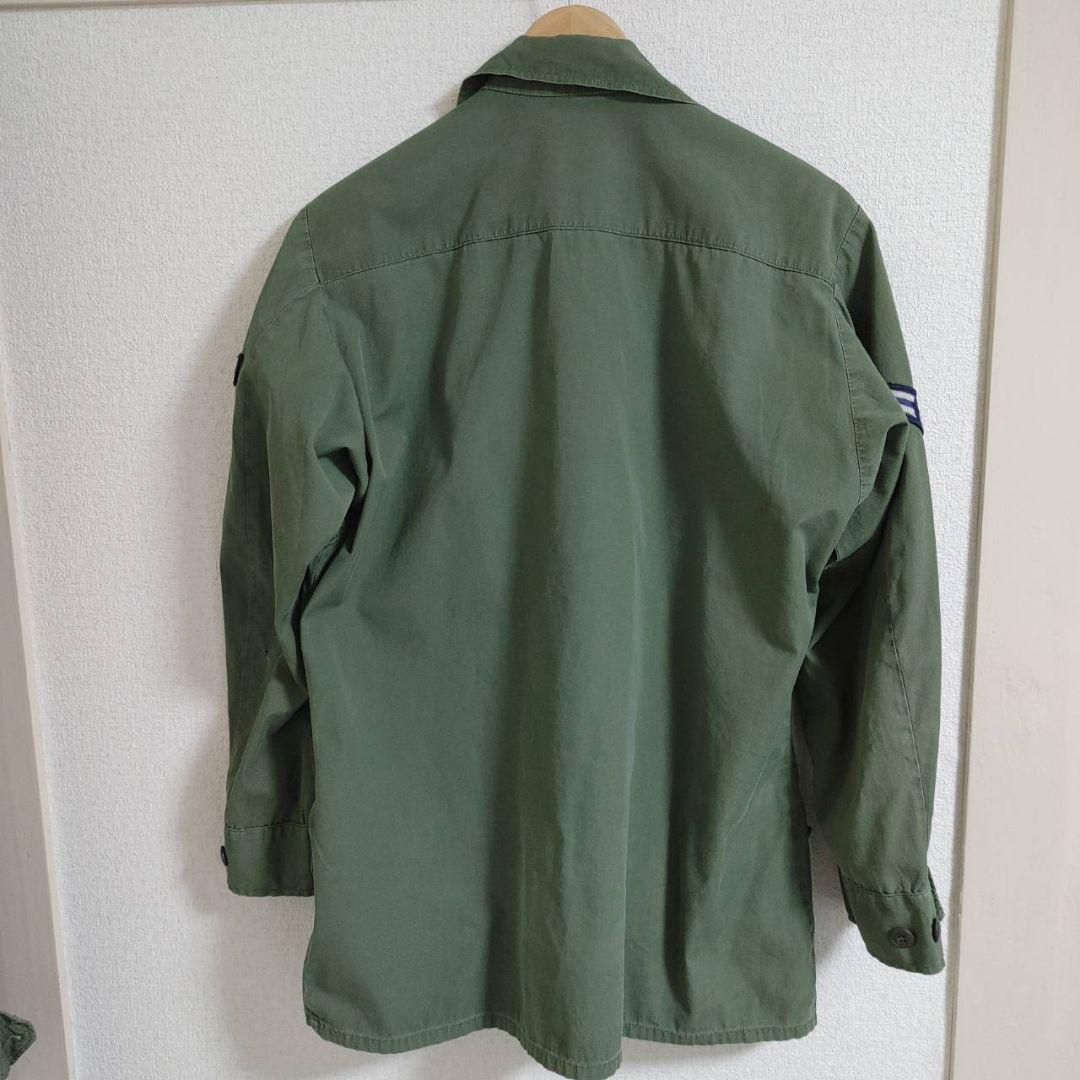 60s US Military Original Jungle Fatigue Jacket 3rd Model Non-Rip