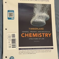 Timberlake General, Organic, and Biological Structures of Life Sixth Edition