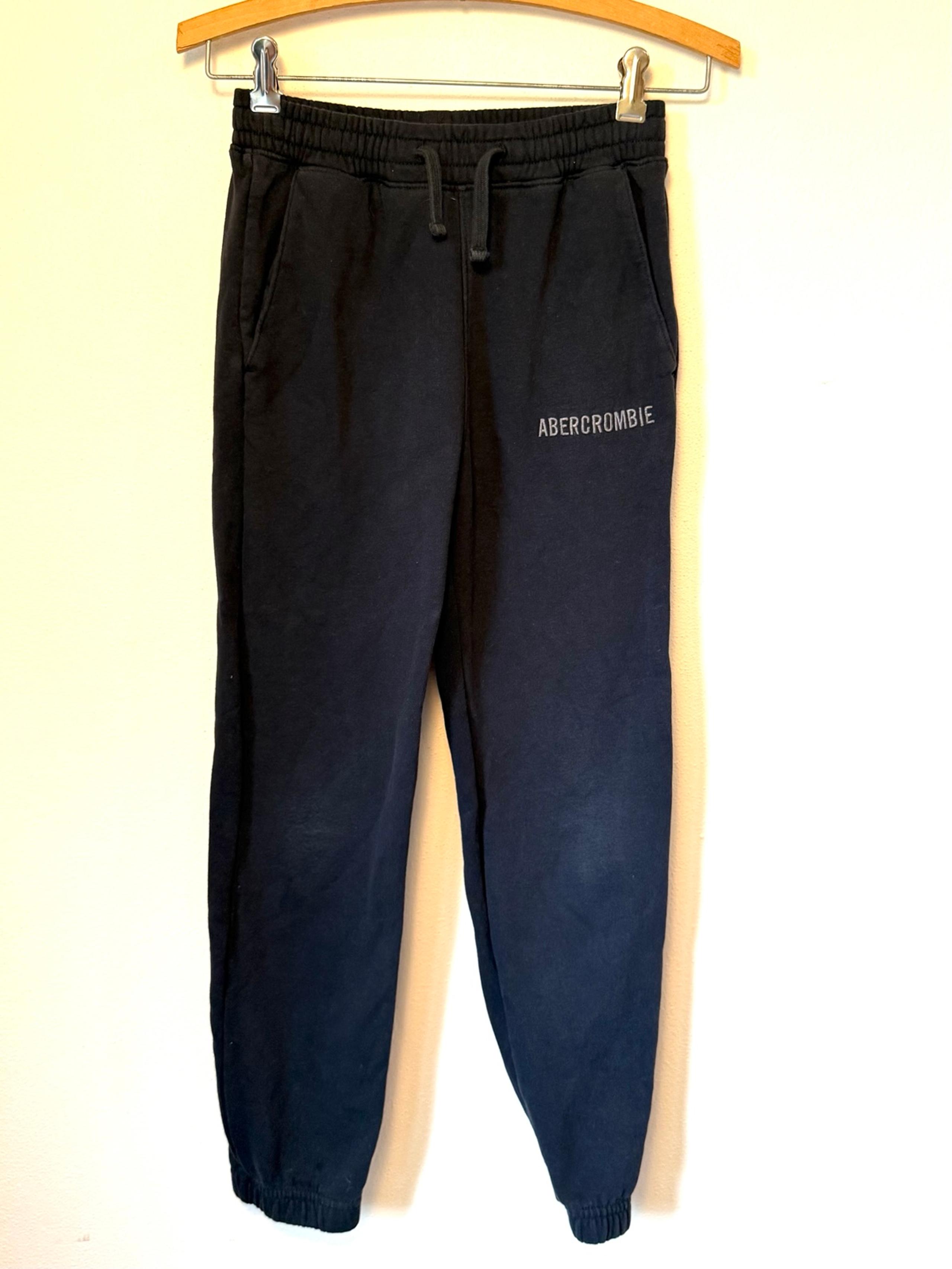 Abercrombie kids black sweatpants