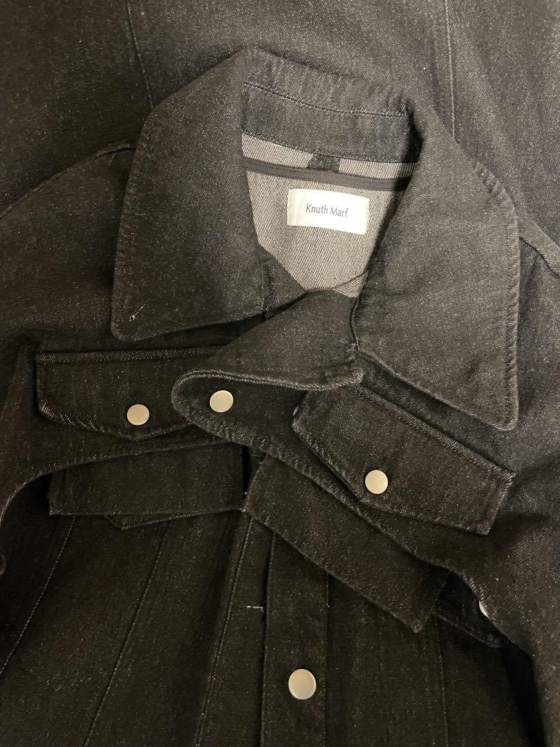 3way denim trench coat/black | KNUTH MARF
