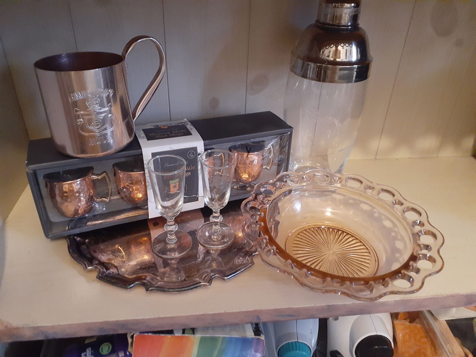 1950s Noritake Saski Cocktail Shaker, st
