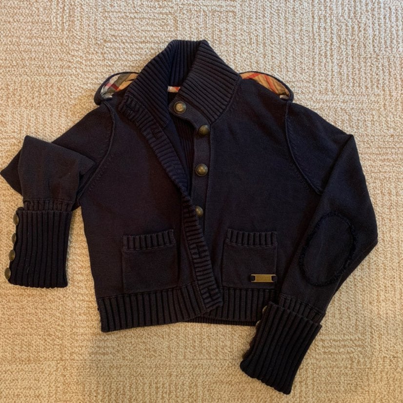 burberry cardigan