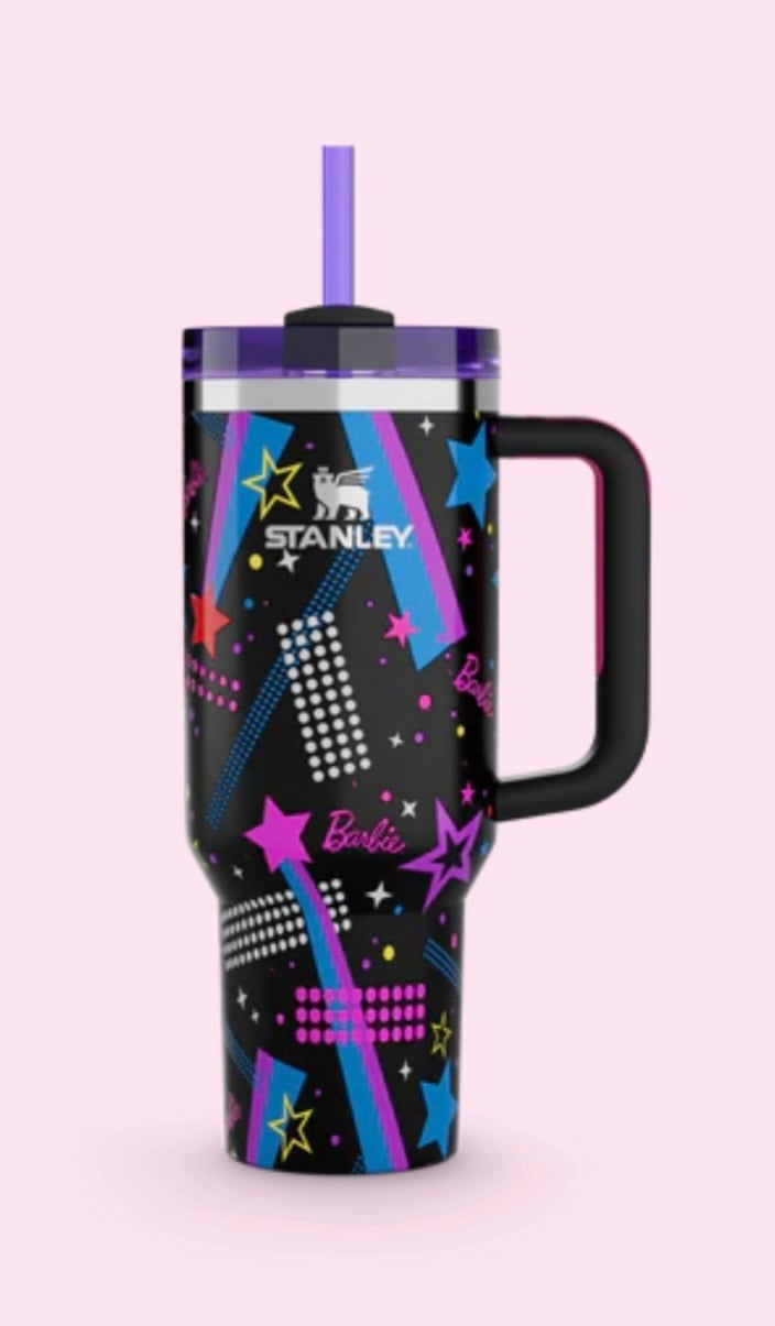 Stanley Barbie 80s Rockers tumbler 40 oz NIB