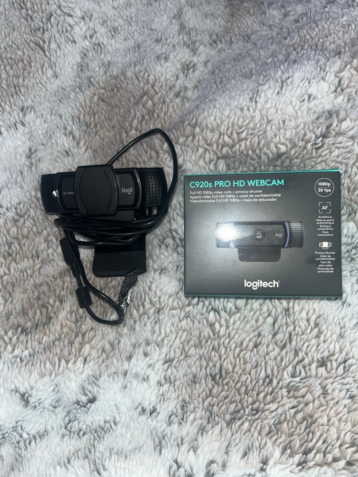 Logi Tech C920s PRO HD WEBCAM NEW