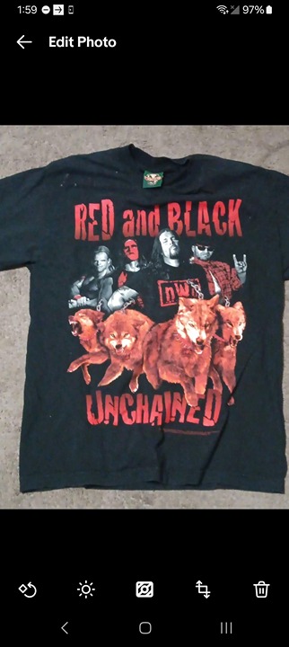 Vintage 90's 1998 NWO Wolfpack Run With The Pac Adult Large