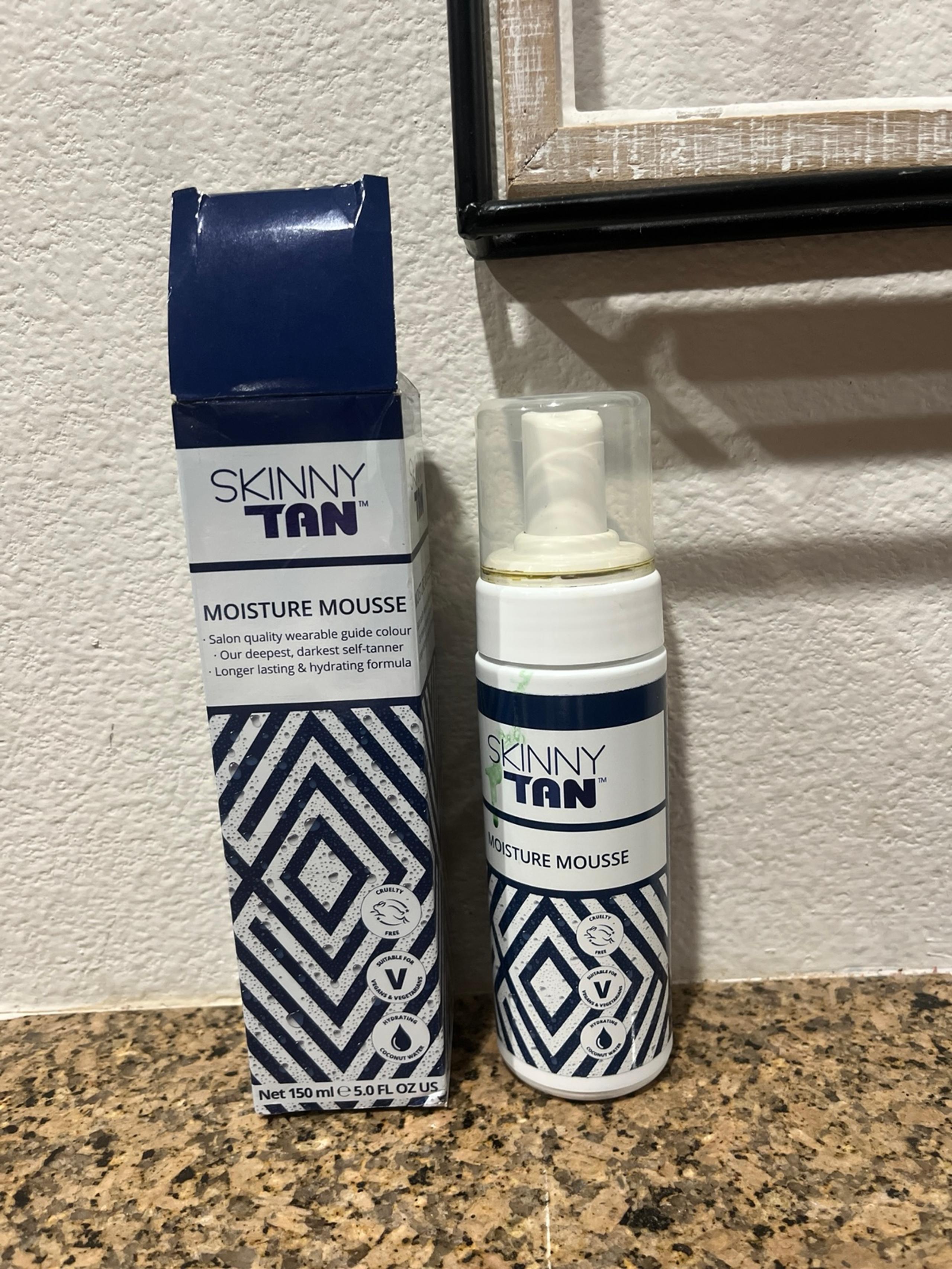 Skinny Tan Moisture Mousse Self Tanner Tanning Lotion 5 oz