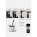 Sisitano 2in1 Travel French Press Coffee Maker, Portable 11.8 oz Tumbler Coffee