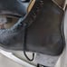 Size 4 Black Leather **Needs Some Polish** and sharpened