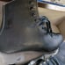 Size 4 Black Leather **Needs Some Polish** and sharpened