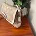 COACH Kristin Signature Sateen Flap Crossbody - Cream/Lt. Khaki /White