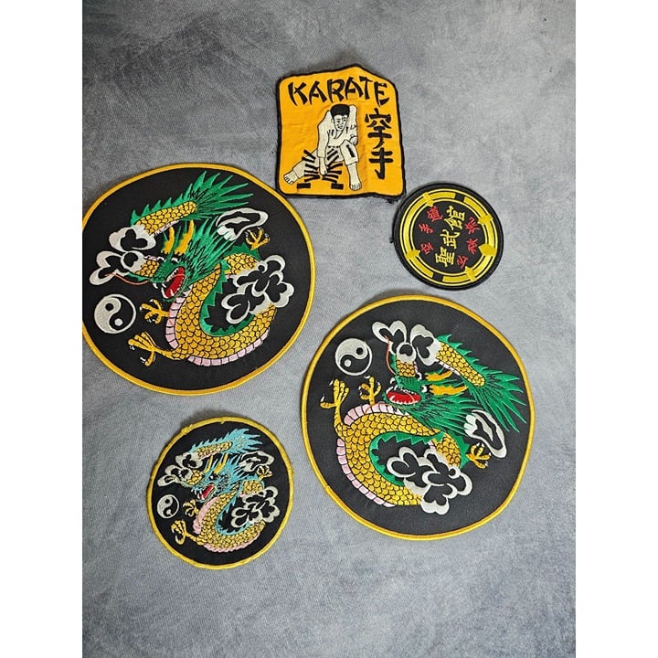 Lots 5 Chinese /Karate Patches