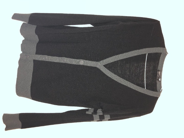 Black & Gray Cardigan