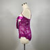 Magenta Bow Teddy Bodysuit Lingerie