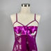 Magenta Bow Teddy Bodysuit Lingerie