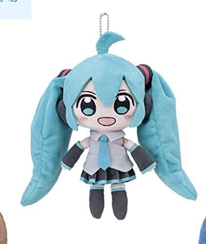 **NEW** SEGA Vocaloid Hatsune Miku CHANxCO 15cm Plush Doll Keychain